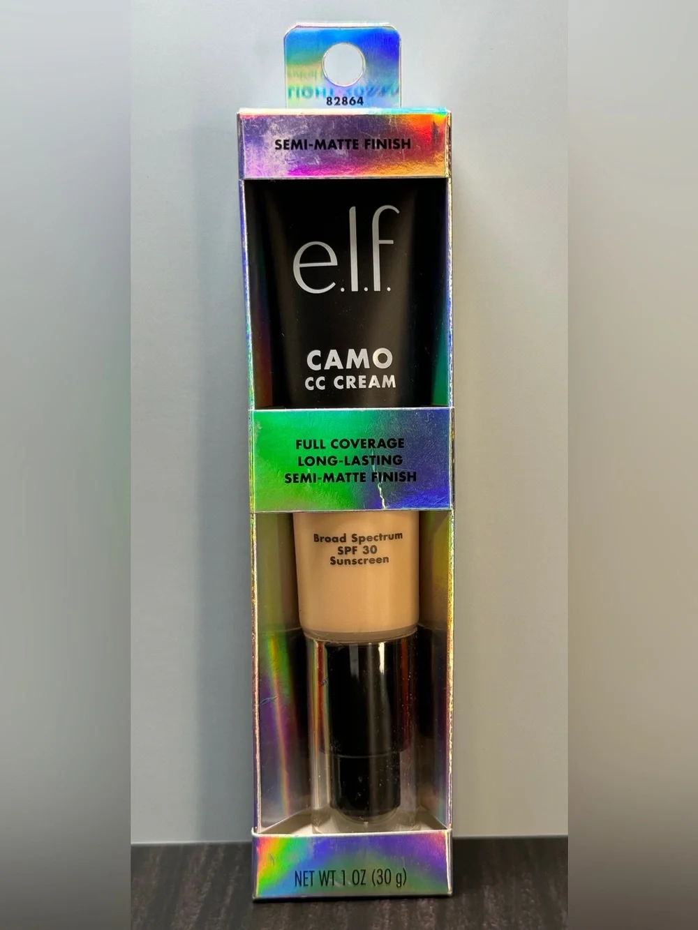 e.l.f. Camo CC Cream Foundation (Light 205 N - exp: 05/2027) NIB 30 g / 1 oz